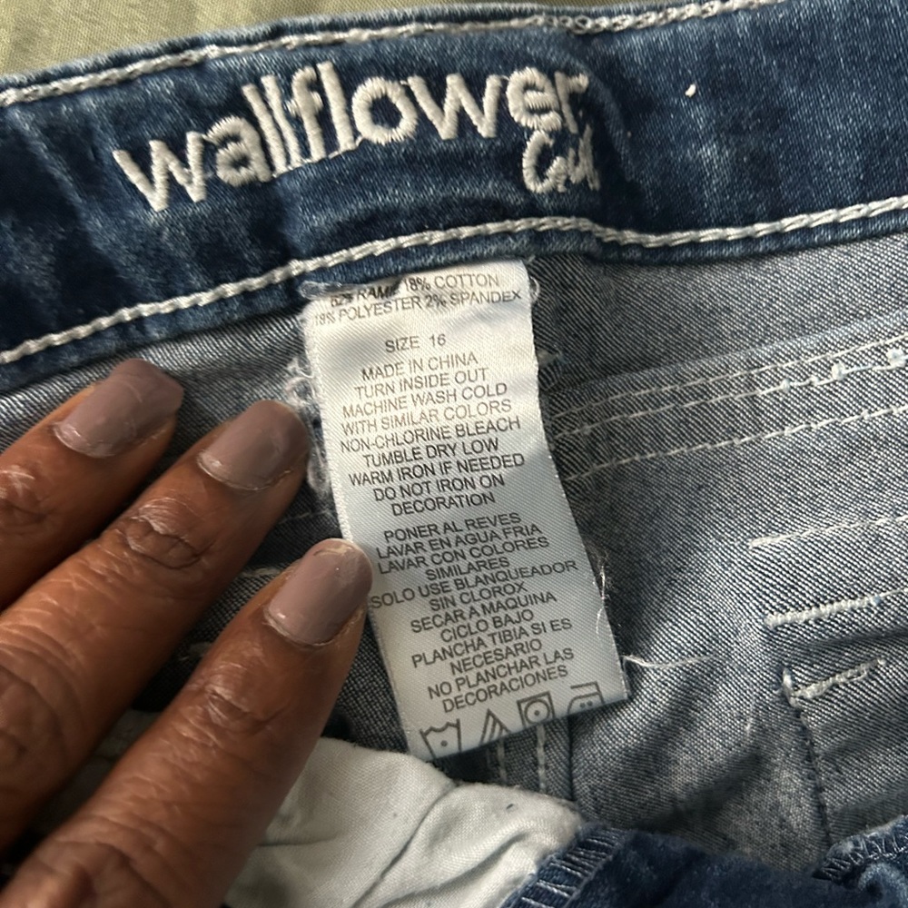 Denim jeans size 16